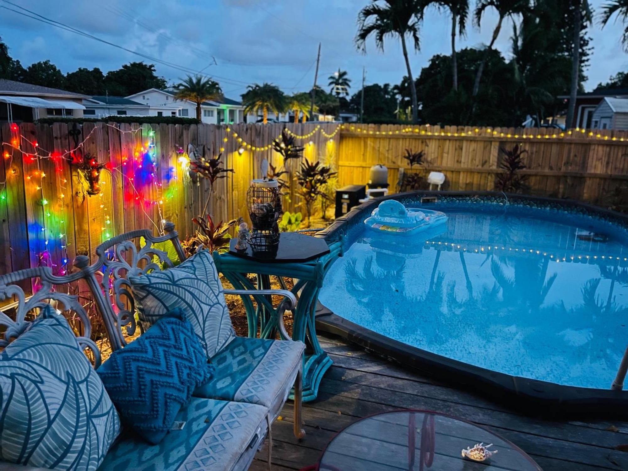 Tropical Pool Luxury Home Best Location Beaches Restaurant Hard Rock Fun 哈兰代尔海滩 外观 照片